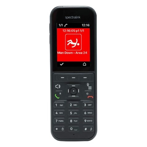 Spectralink Spectralink S37 DECT Handset, with Li-ion battery installed