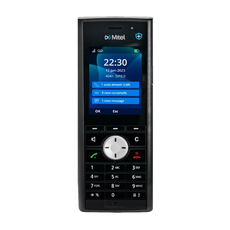 Mitel 722dt DECT Set