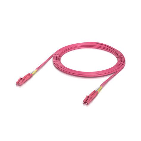 Ubiquiti OM4 Duplex LC UPC Fiber Patch Cable, 5m