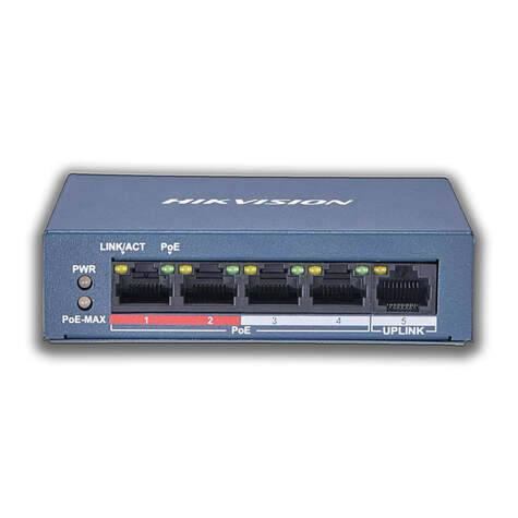 Hikvision Hikvision DS-3E1105P-EIV2 managed PoE Switch