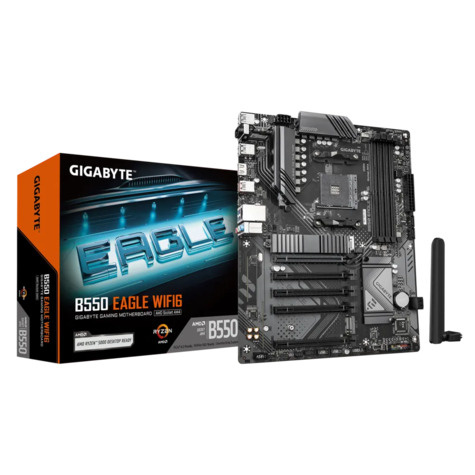 Gigabyte Gigabyte B550 EAGLE WIFI6           (B550,AM4,ATX,DDR4)