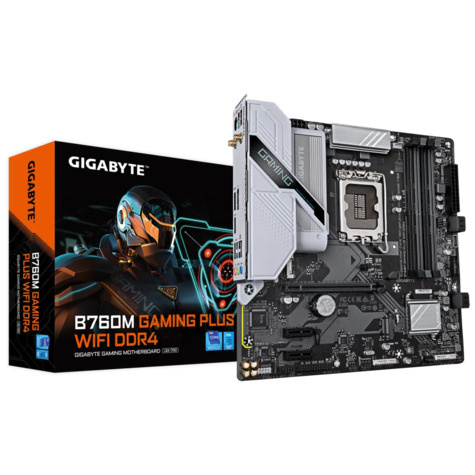 Gigabyte Gigabyte B760M G P Wifi DDR4         (B760,S1700,mATX,DDR4)
