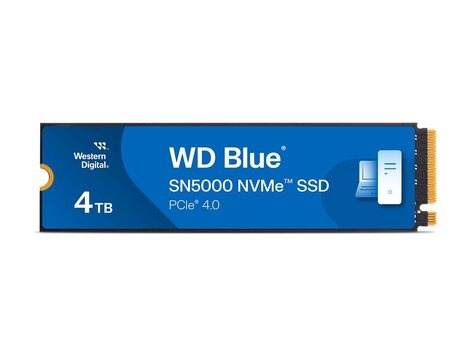 Western Digital M.2 4TB WD Blue SN5000 NVMe PCIe 4.0 x 4