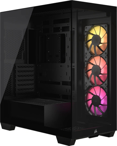 Corsair 3500X ARGB Tempered Glass Mid-Tower PC Case Black