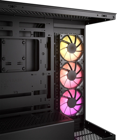 Corsair 3500X ARGB Tempered Glass Mid-Tower PC Case Black