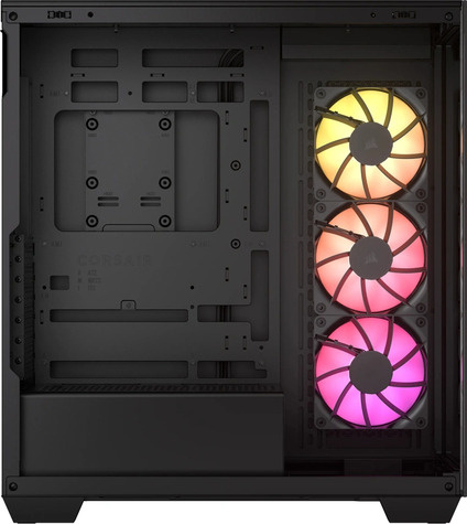 Corsair 3500X ARGB Tempered Glass Mid-Tower PC Case Black