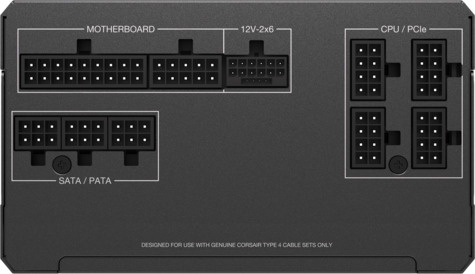 Corsair RM750x ATX3.0 80 PLUS Gold 750w