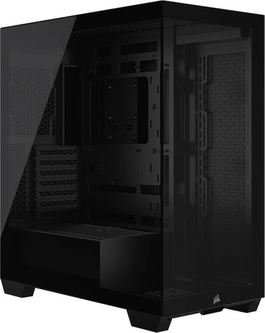 Corsair Corsair 3500X Tempered Glass Mid-Tower PC Case Black
