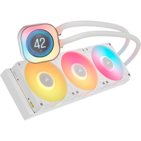 Corsair WAK iCUE LINK TITAN 360 RX LCD White AIO 360mm