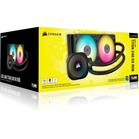 Corsair Corsair CPC AIO iCUE LINK TITAN RX RGB 240 black