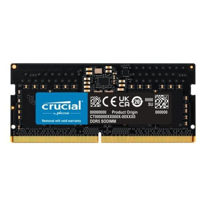 DDR5 5600MHz （8GBx2) Crucial SODIMM 8GB DDR5/5600 CL46 kopen bij DectDirect