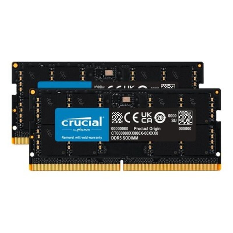 Crucial - DDR5 - kit - 96 GB: 2 x 48 GB - SO-DIMM 262-pin - 5600