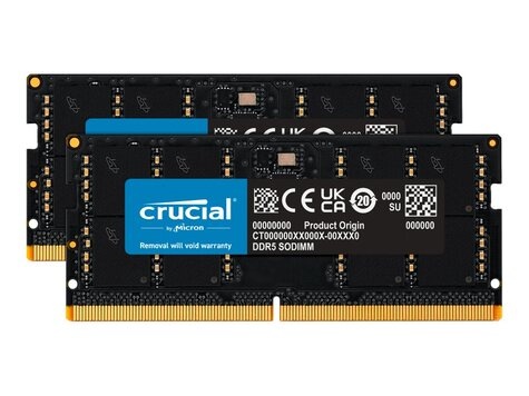 Crucial Crucial - DDR5 - kit - 96 GB: 2 x 48 GB - SO-DIMM 262-pin - 5600 MHz / PC5-44800