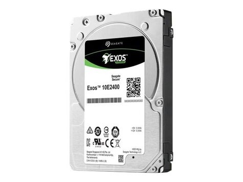 Seagate 6.4cm (2.5") 600GB SAS3 Exos 10E2400 512n 10000 128 intern