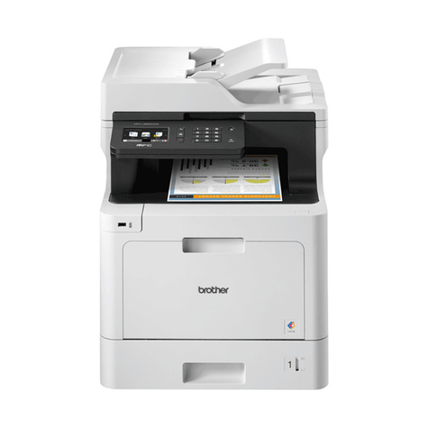 Brother Kleur A4 AIO laserprinter. 31ppm. (z/w/kleur). 512mb. 250 vel papierlade uitbreidbaar. 9.3cm touch screen. LAN/WLAN. FAX