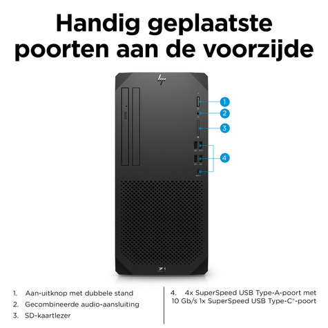 HP Z1 TWR Base Unit 996N3ET#ABH QWERTY