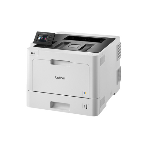 Brother Kleur A4 laserprinter. 31 ppm (Z/wit/kleur). 2400 x 600 dpi. 512MB. 250 vel papierlade uitbreidbaar. duplex print. PCL6/BR-Script3. LAN/WLAN