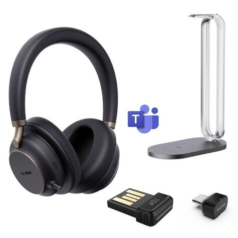 Yealink Yealink BH76 Plus with Charging Stand Teams Black USB-C/A