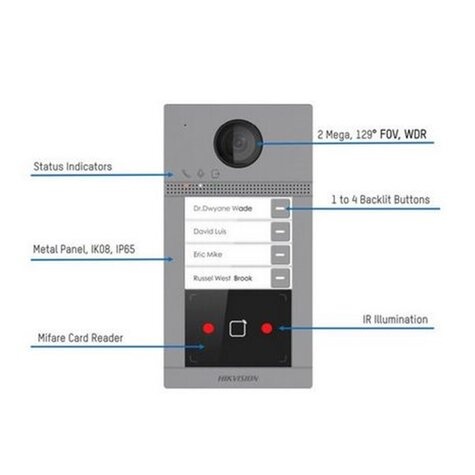 Hikvision DS-KV8113-WME1(C) Villa Door Station