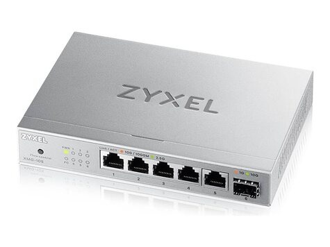 ZyXel ZyXel XMG-105 5 Ports 10/2,5G MultiGig Switch unmanaged