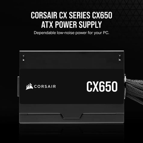 Corsair Voeding 650W CX650 12cm ventilator (80+brons)