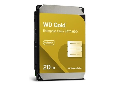 Western Digital WD Gold SATA HDD Pro- 20 TB WD Red Pro    8.9cm (3.5") 20TB SATA3 7200  512MB WD202KRYZ