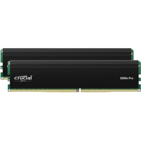 Crucial Crucial - DDR4 - kit - 32 GB: 2 x 16 GB - DIMM 288-pin - 3200 MHz / PC4-25600 - unbuffered