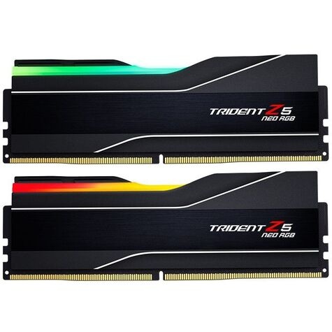 G.Skill Trident Z5 Neo RGB - DDR5 - kit - 32 GB: 2 x 16 GB - DIMM 288-pin - 6000 MHz / PC5-48000 - unbuffered
