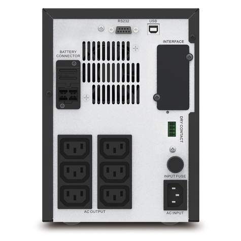 APC SMV1000CAI Noodstroomvoeding - 6x C13, USB, 1000VA