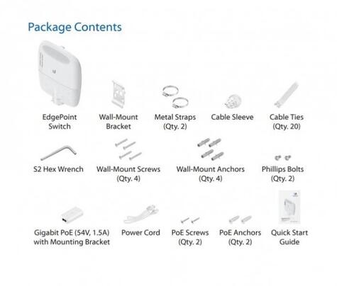 Ubiquiti EdgePoint S16 - WISP switch, 16-port