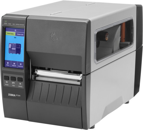 Zebra Zebra ZT231 Thermische transfer printer - Monochroom - Labels - Ethernet - USB - USB-host - Serieel - Bluetooth - 300 Dpi