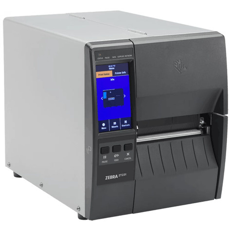 Zebra ZT231 Thermische transfer printer - Monochroom - Labels - Ethernet - USB - USB-host - Serieel - Bluetooth - 300 Dpi