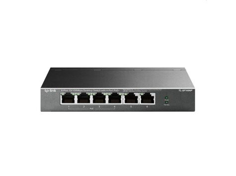 TP-Link TL-SF1006P - V1 - switch - 6 ports - unmanaged