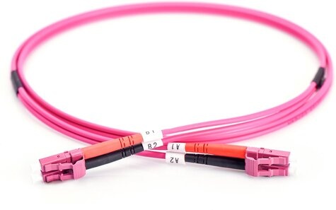 DIGITUS LWL Patchkabel LC / LC 1m OM4 Multimode (50/125µ) Duplex Digitus