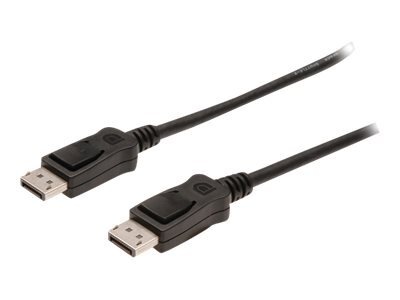 DIGITUS DIGITUS DisplayPort connection cable - DP 1.2 - Ultra HD 4K - Black - 2m