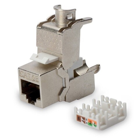 DIGITUS Professional 5e Klasse D Keystone module, afgeschermd