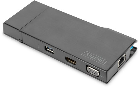 DIGITUS Dockingstation USB 3.0 7 Port, Travel