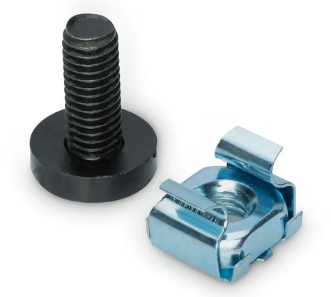 DIGITUS Montage Set 10"/19" Onderdelen M6 50 stuks zwart