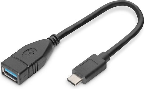 DIGITUS USB Type-C Adapter/Converter - USB-C/USB-A - 15 cm