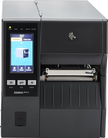 Zebra ZT411 Industrieel Thermisch direct/Thermische transfer printer - Labels - USB - Serieel - Bluetooth