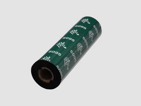 Zebra Ribbon - Black - Thermal Transfer - 109.98 mm x 74 m Ribbon Size - (12-pack)