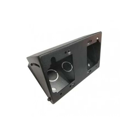 AKUVOX Black single button SIP intercom