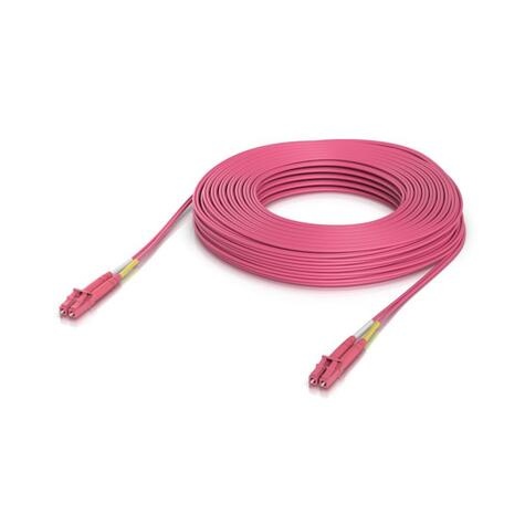 Ubiquiti OM4 Duplex LC UPC Fiber Patch Cable, 30m