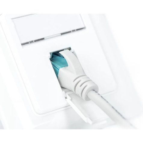 DIGITUS CAT 6A klasse EA netwerkcontactdoos, ontwerpcompatibel, afgeschermd, verzonken gemonteerd