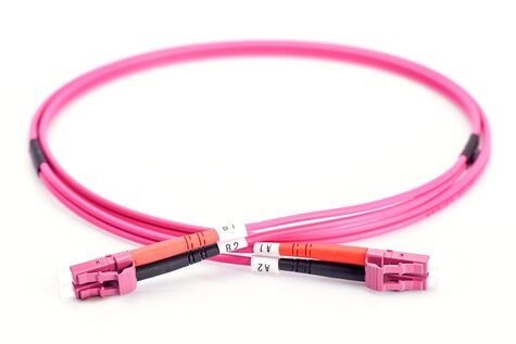 DIGITUS patch cable - 2 m - purple, RAL 4003