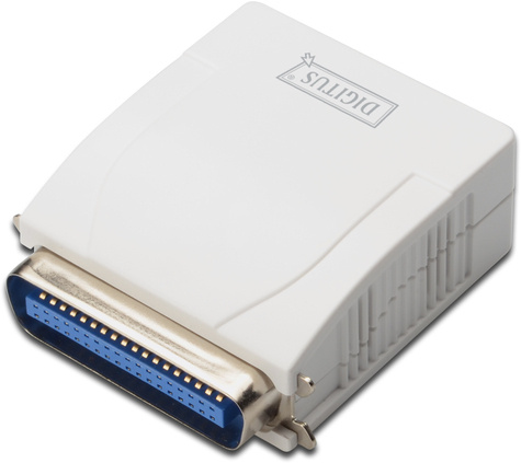 DIGITUS Fast Ethernet Print Server - Parallel