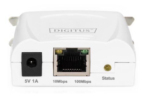 DIGITUS Fast Ethernet Print Server - Parallel