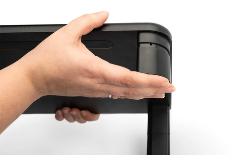 DIGITUS Ergonoom. Monitorverhoger. 3-voudig verstelbaar max. 14,5 cm