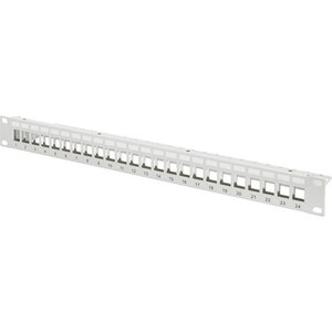 DIGITUS DIGITUS Modulair patchpaneel 24-poorts 1U 19" afgeschermd