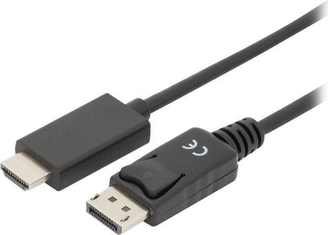 DIGITUS DIGITUS DisplayPort adapter cable - DP/HDMI Type-A - 3 m